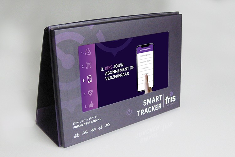 videobrochure POS Display - 7inch - Fris