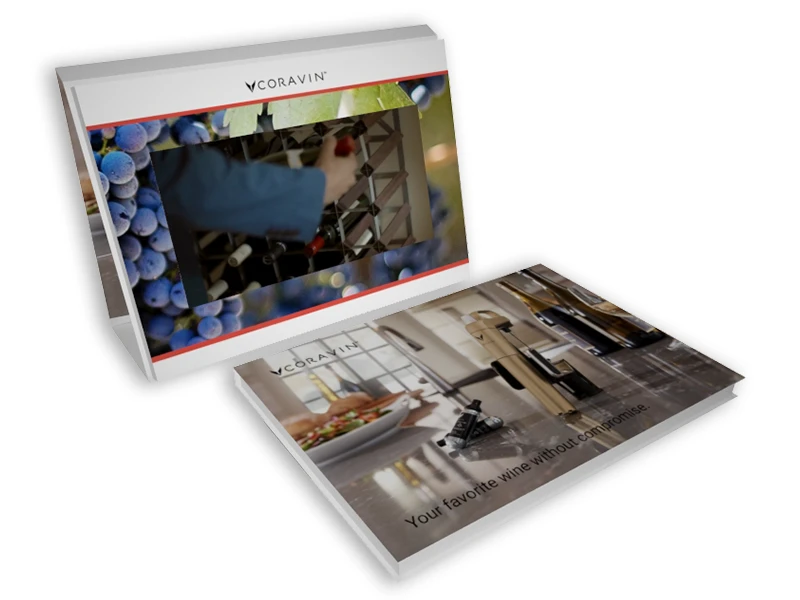 Coravin Video POS Display A4 10 inch