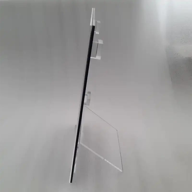 PST A3 formaat POS Display plexiglas met 10 inch scherm - zijkant