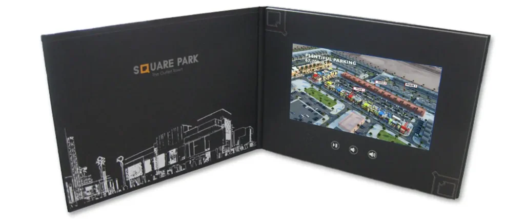 Video Brochure - SquarePark - A4-10inch Hardcover