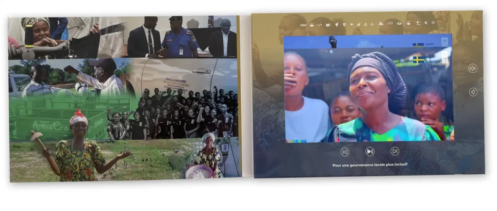 Video Brochure - United Nations Development Programme A5-7inch