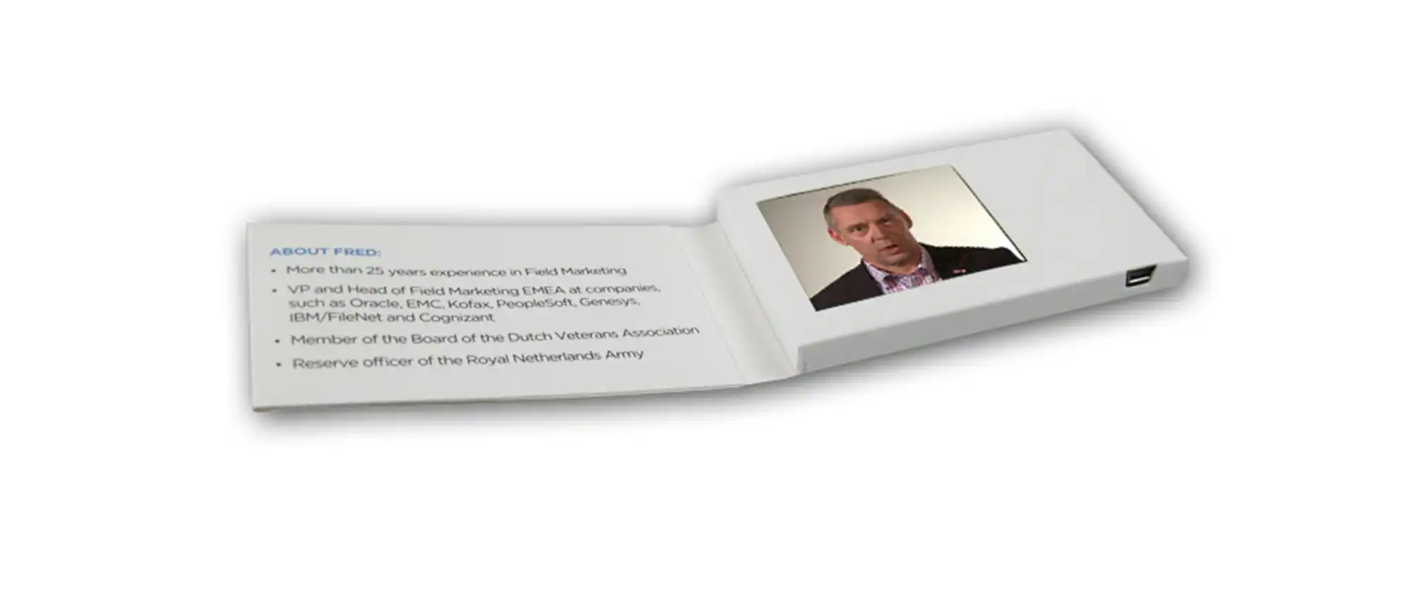 Video Brochures - visitekaartjes