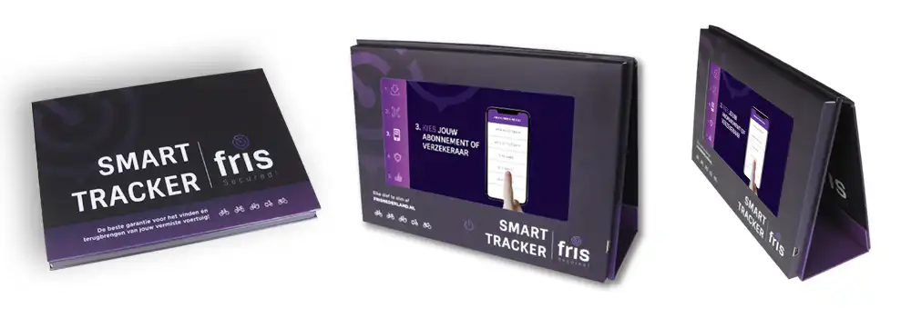 VideoBrochure POS Display A5 7inch Fris